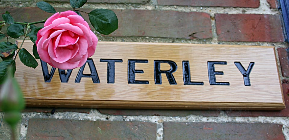 Waterley cottage sign