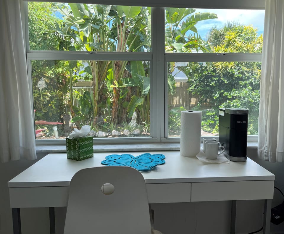 2nd bedroom work space.