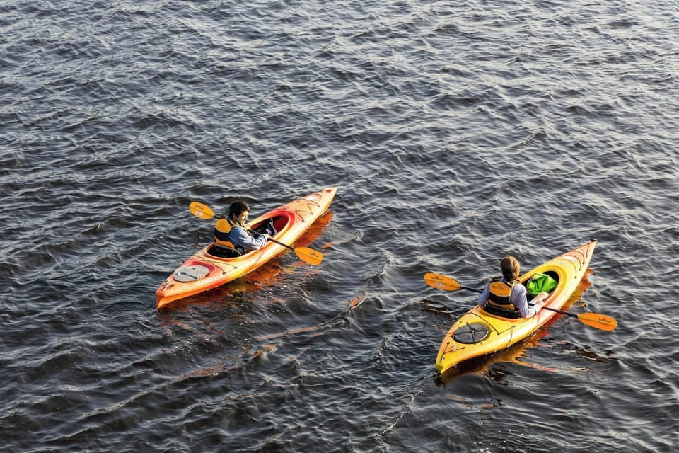 Canoeing is the perfect blend of adventure and relaxation in this stunning destination.