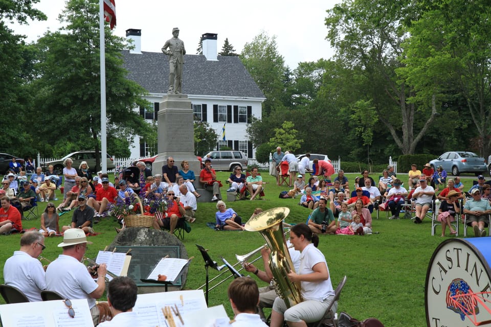 Enjoy Town Band summer concerts on the Town Green
