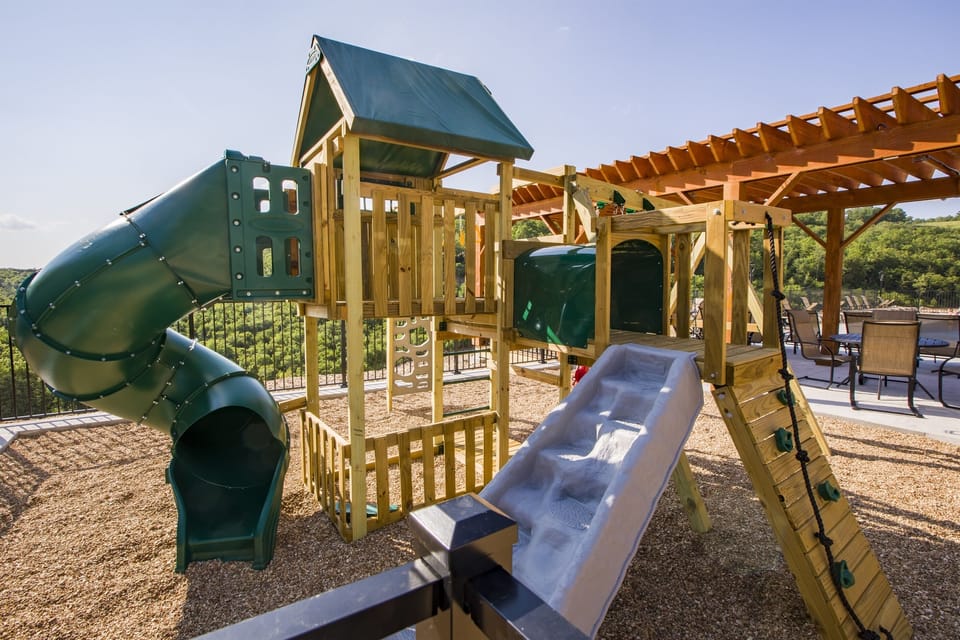 Playground near the pool