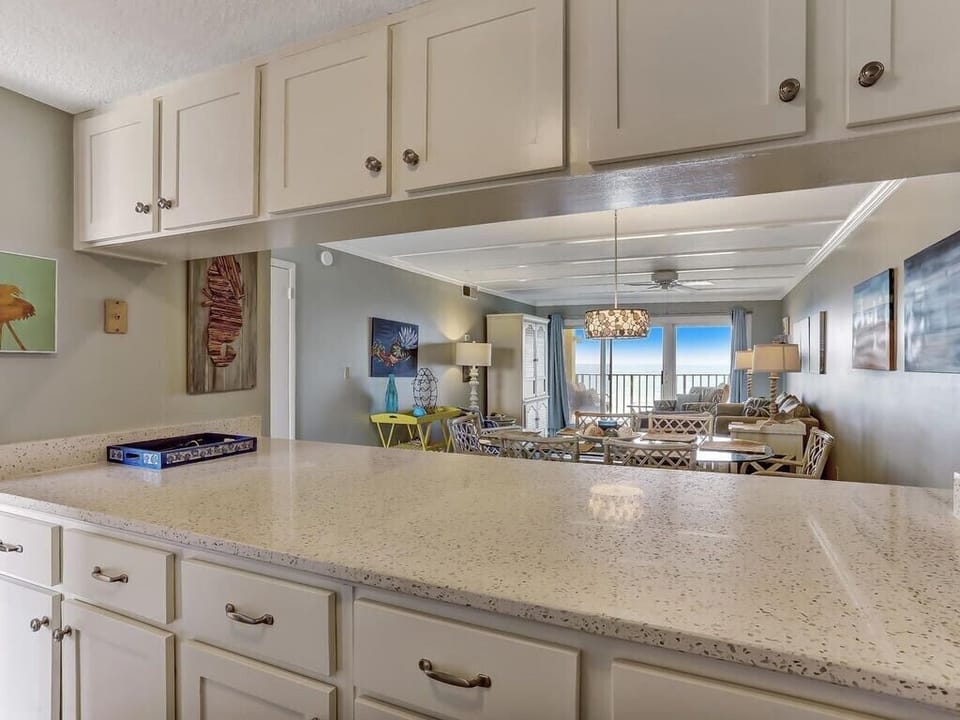 Enjoy the Ocean View from the Kitchen