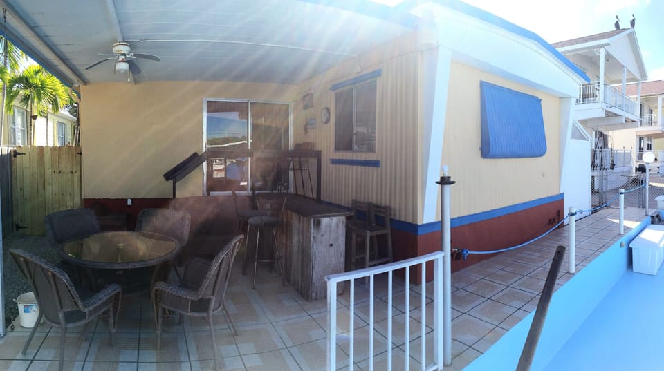 rear area