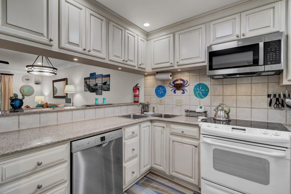 Updated kitchen.
