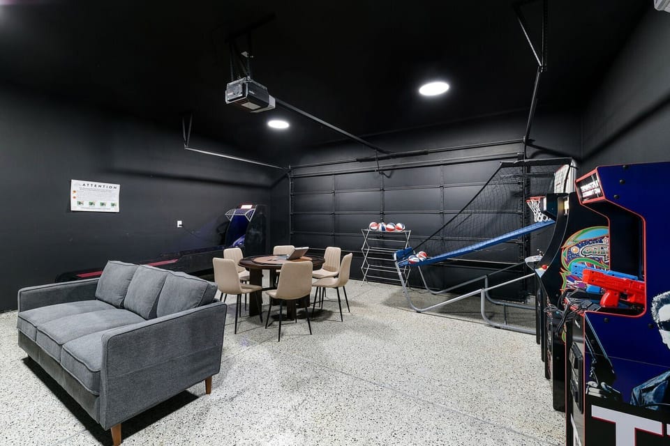 Enjoy the newly added GAME ROOM!
