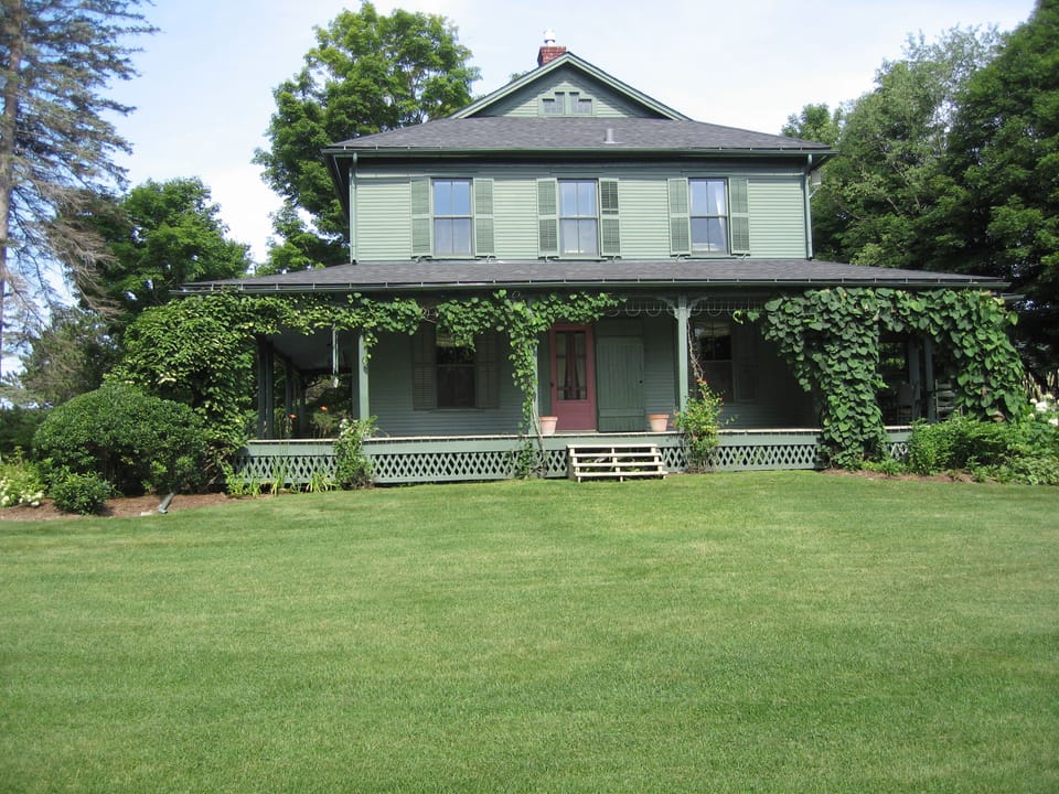 Vermont House from the East Lawn
