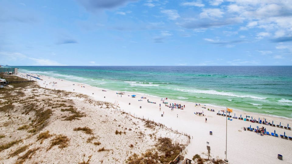 This is your view from your private balcony!