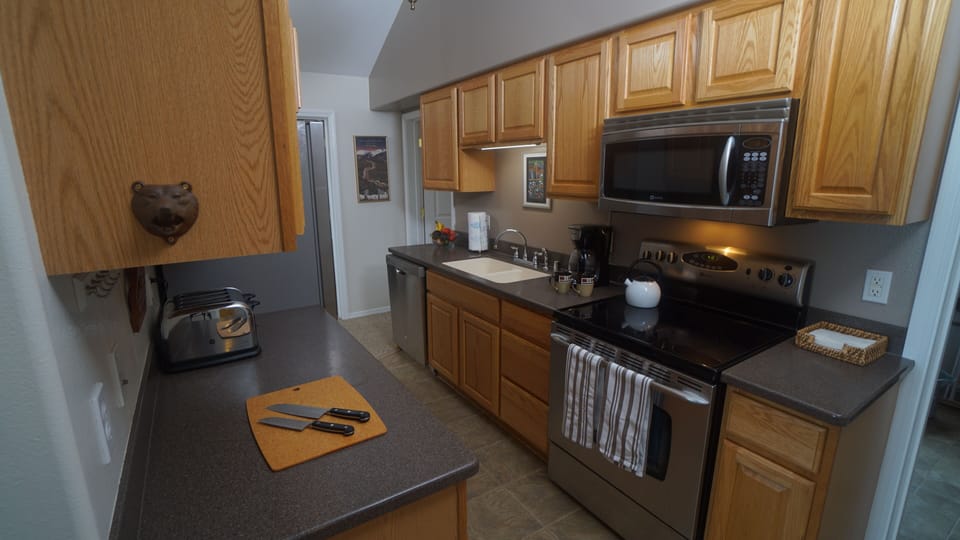 The Kitchen has everything you need.
