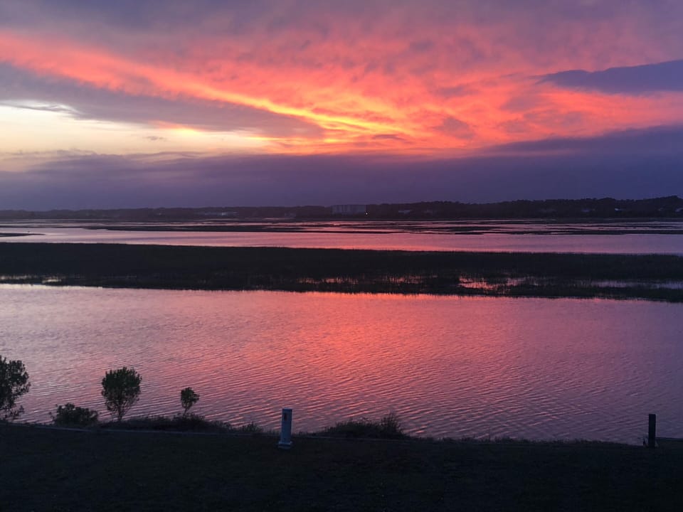 Beautiful Sunset view from our back deck! 5/20/2020