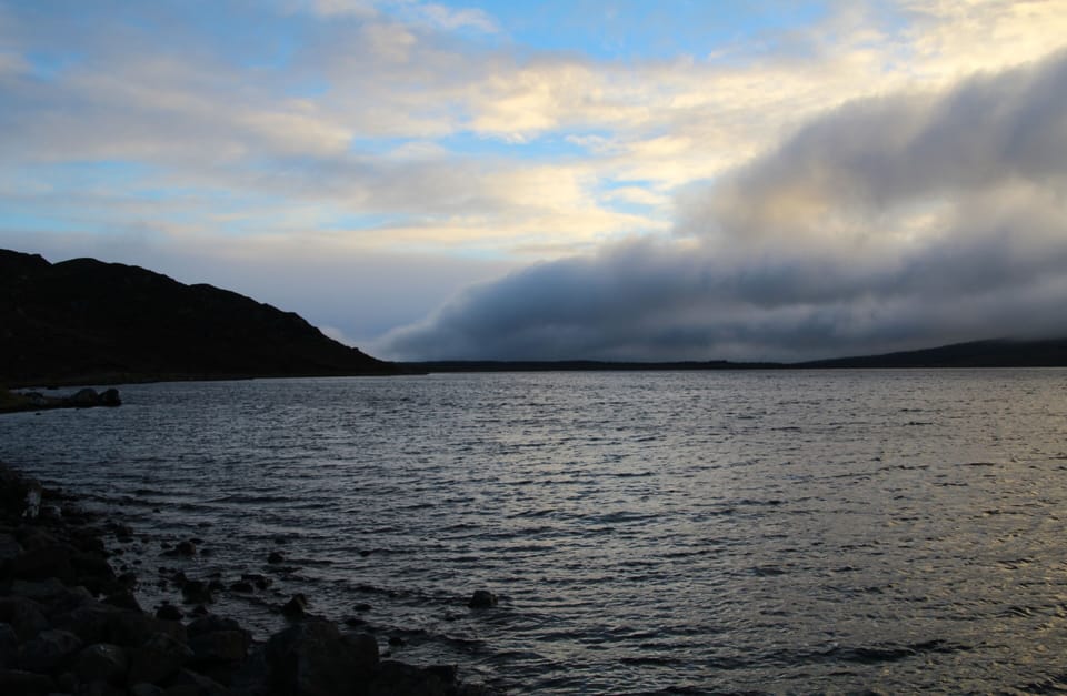 Lough Easkey evening time. 