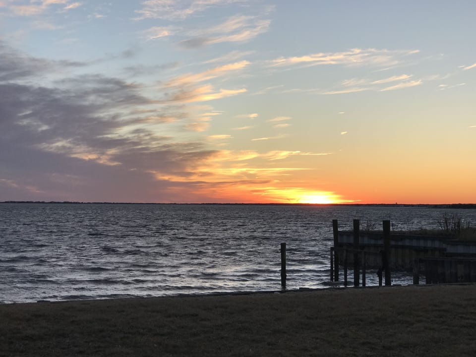 Beautiful Bay  & Ocean Sunsets from Neighborhood Private Beach