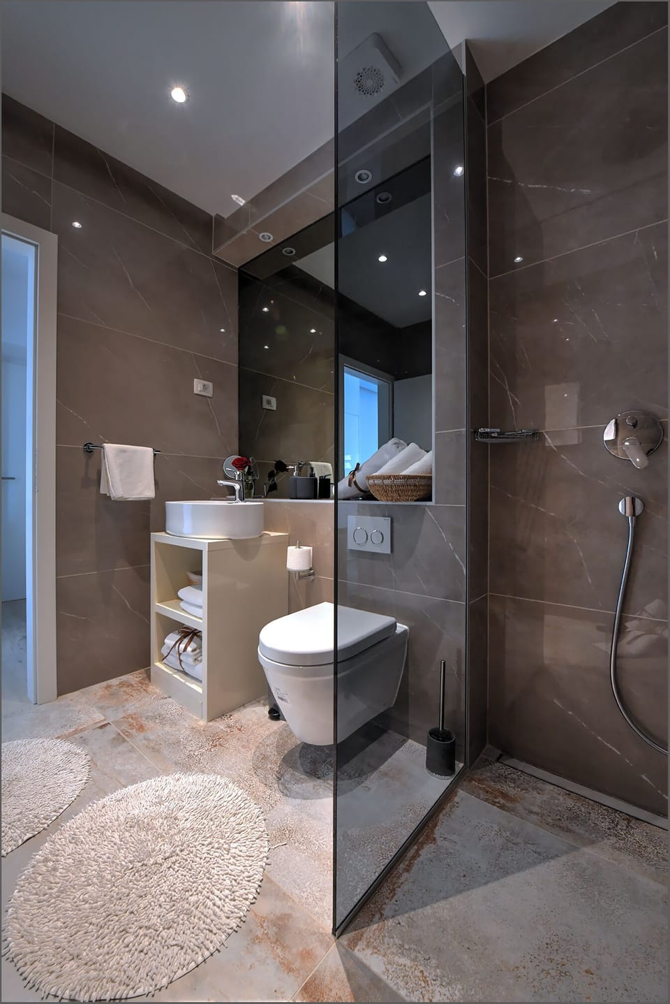 walk in shower