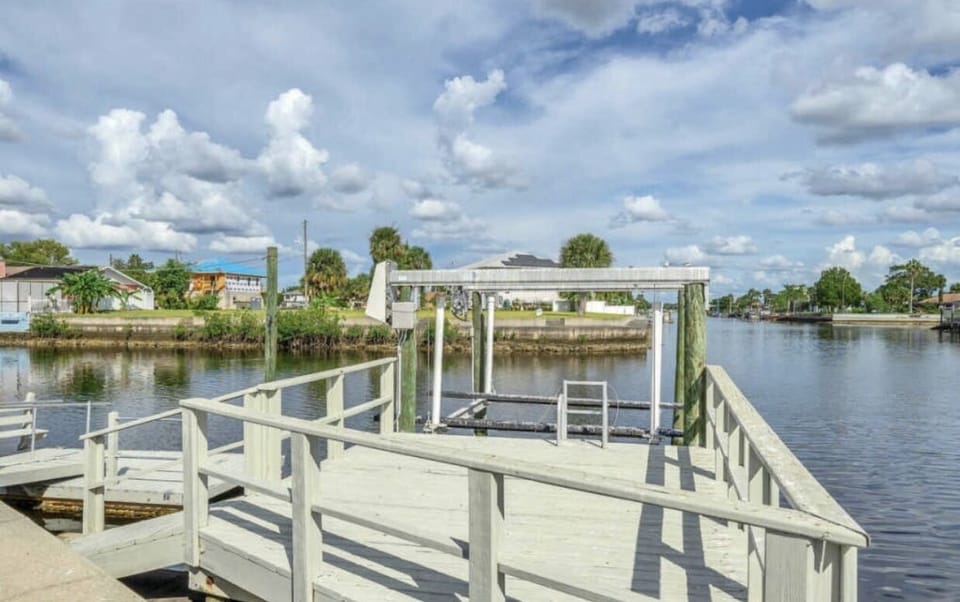 ...launching kayaks and paddleboards...