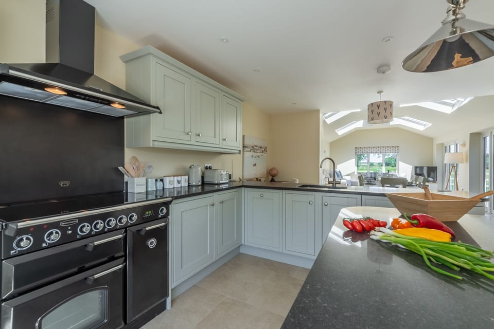 Ground floor: A cook will love this kitchen.