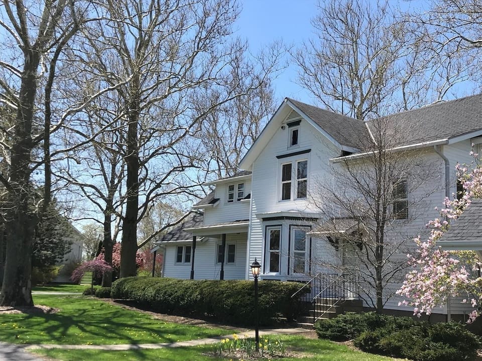 Our 1880's farmhouse at Millsite Lodge.