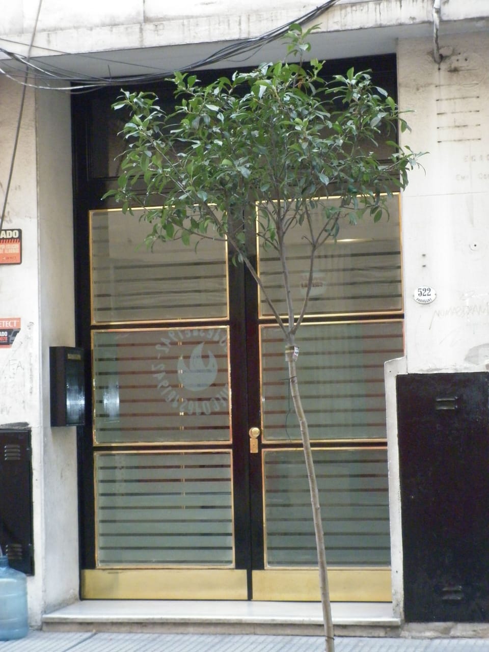 Exterior. Ingreso al edificio. 
