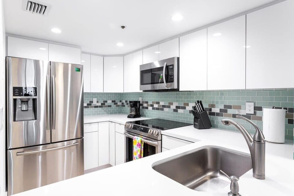 Fully equipped kitchen