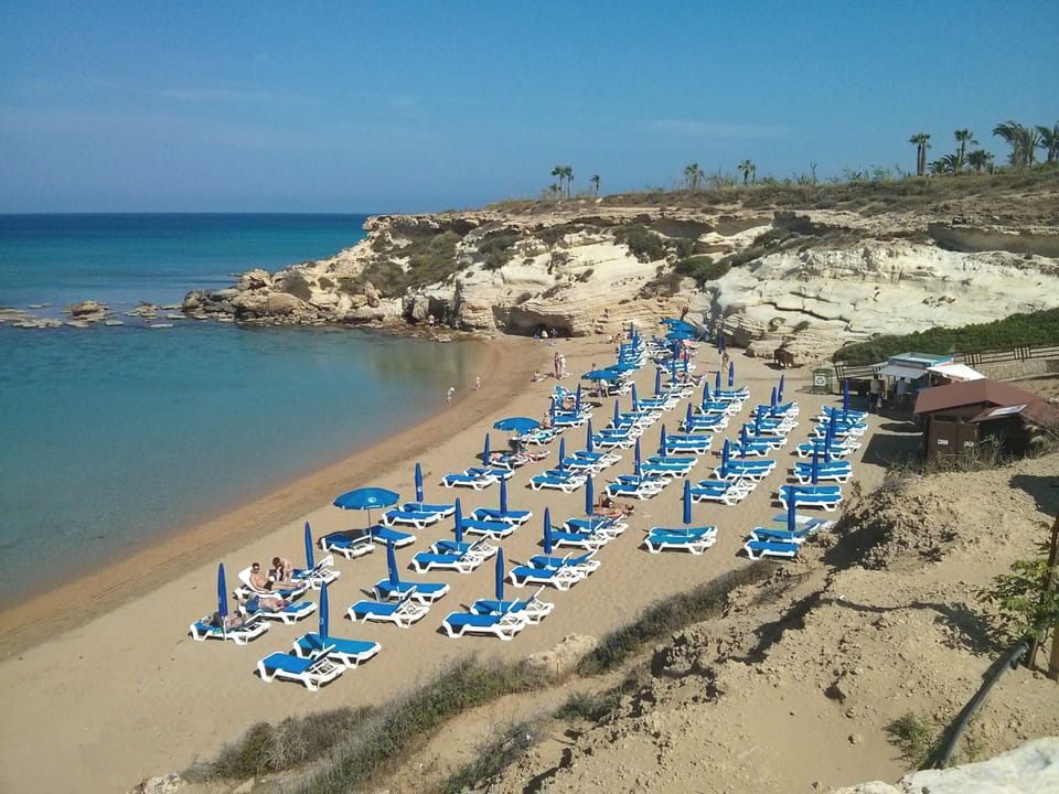 Kapparis Beach 5 min drive away