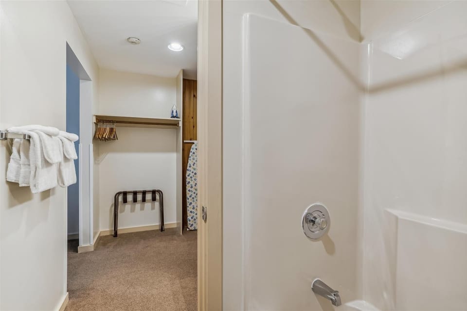 Plenty of space to hang your coats.