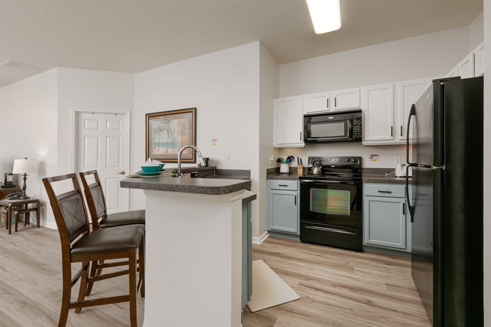Fully equipped kitchen