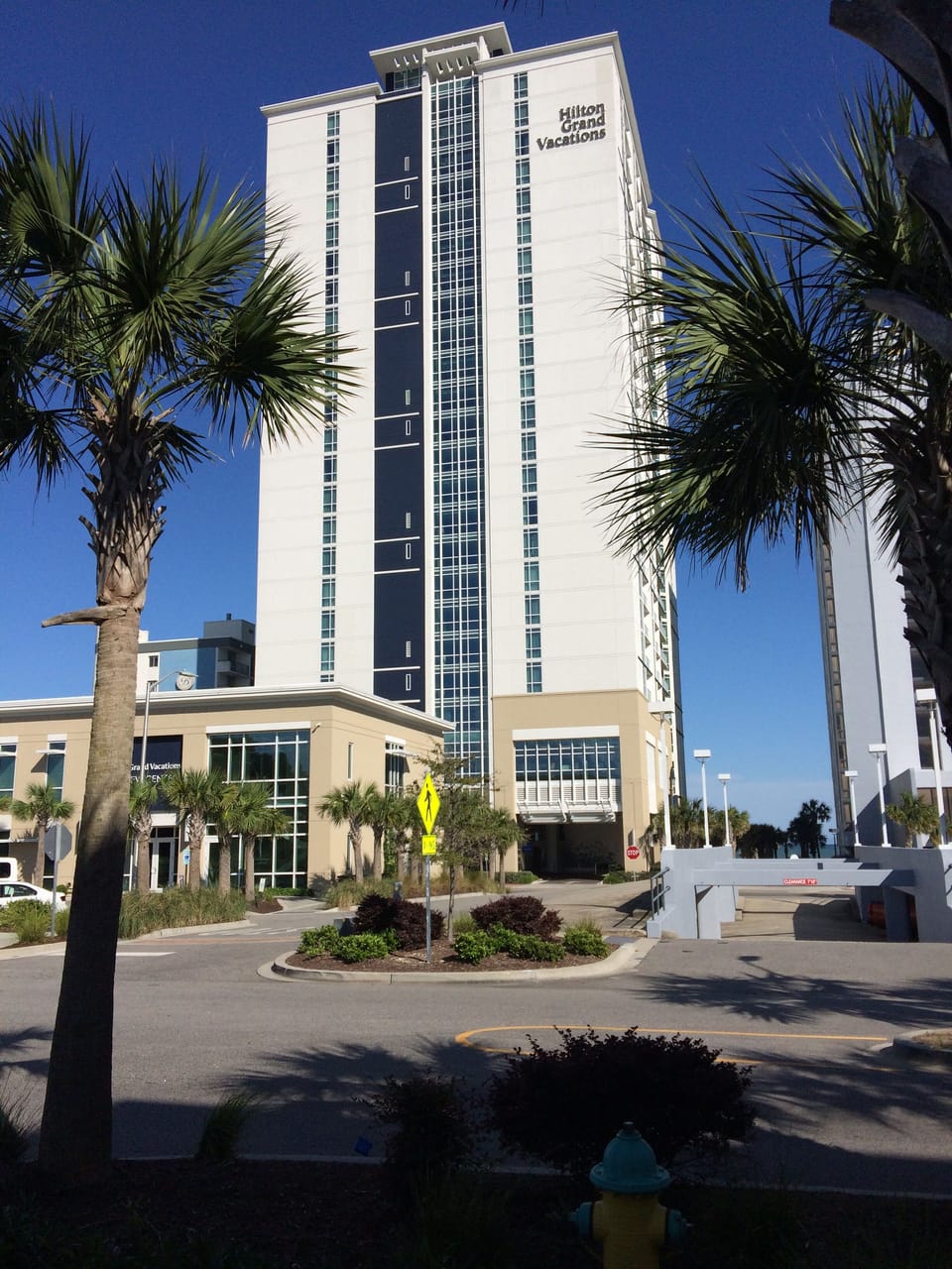Front of hotel