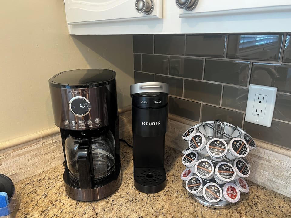 Drip & Keurig coffee makers