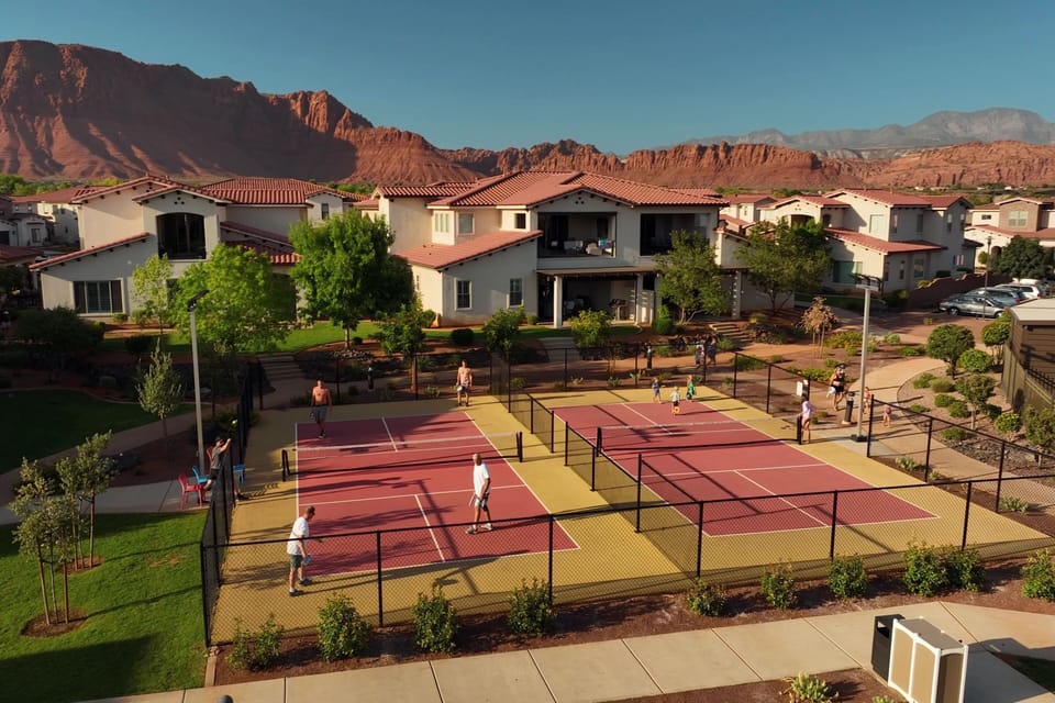 2 pickleball courts on site