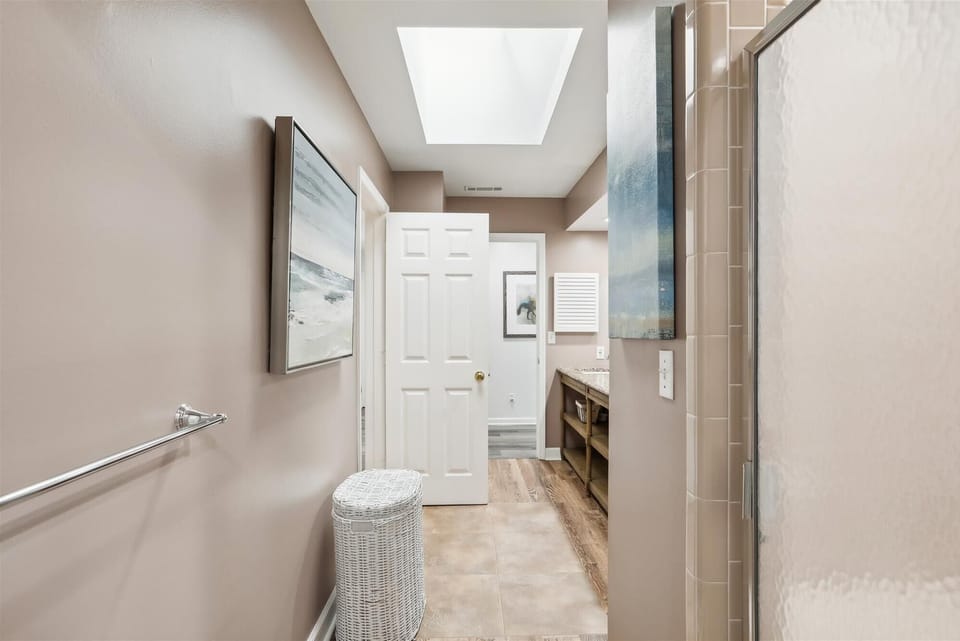 Guest Bathroom with Walk-in Shower at 10 Battery Road