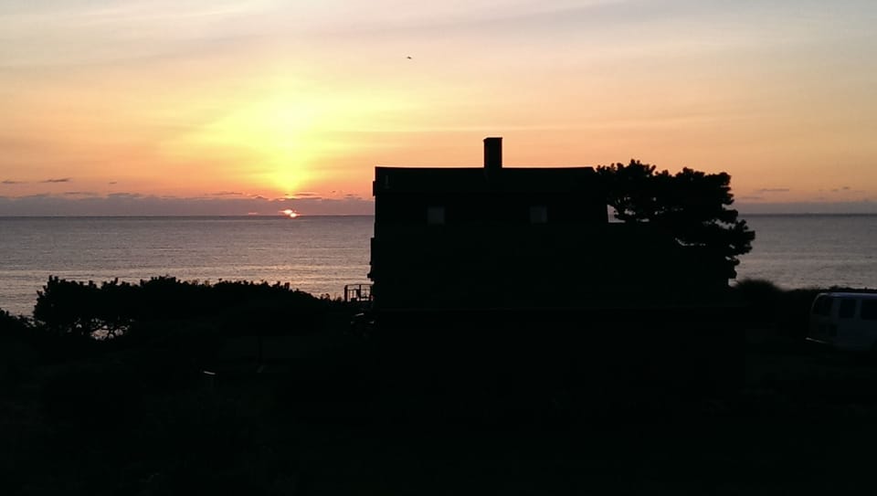 Evening at Breakwater House