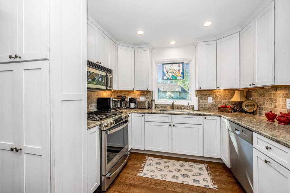 Kitchen with pantry