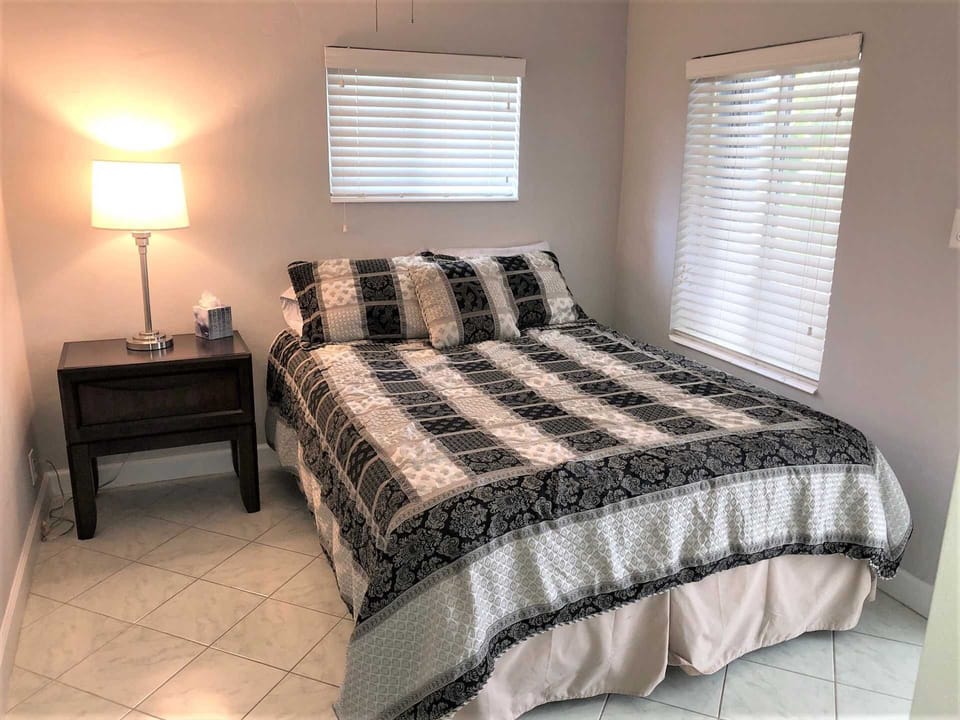 Third bedroom has queen bed and ensuite bath.