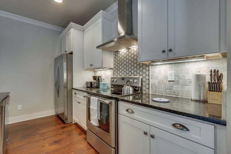 Enjoy ample counter space, perfect for prepping, cooking, and gathering.