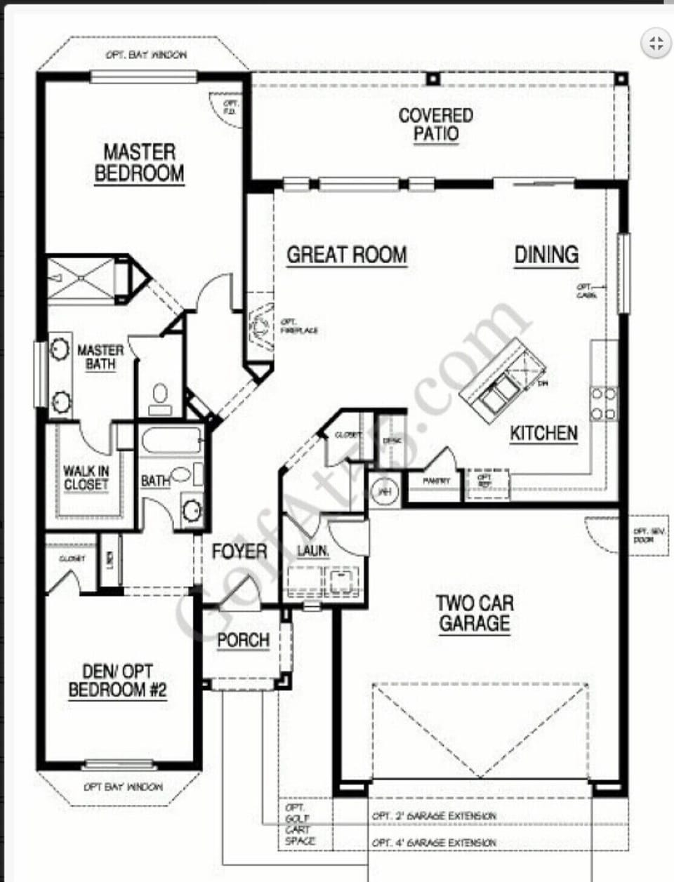 Pebble Creek - Laguna model
