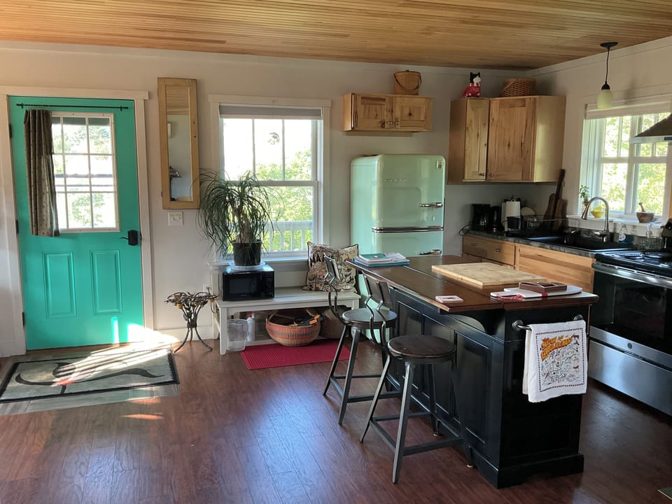 Fully stocked kitchen