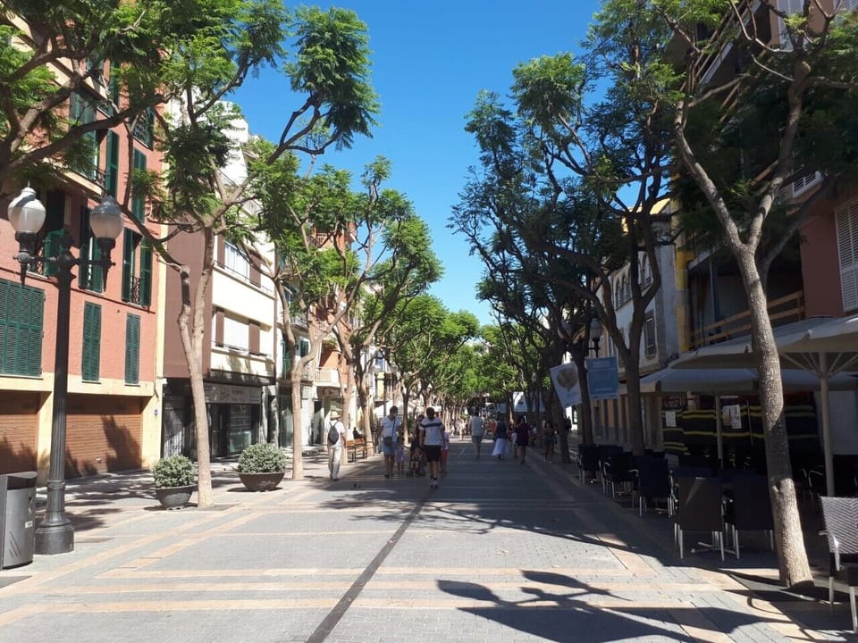 Main street Sant Feliu de Guixols