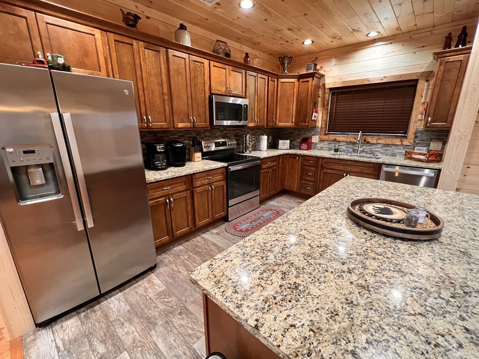 Fully equipped kitchen