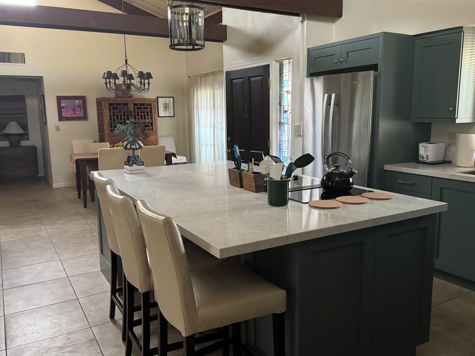 new kitchen as of August 2024
