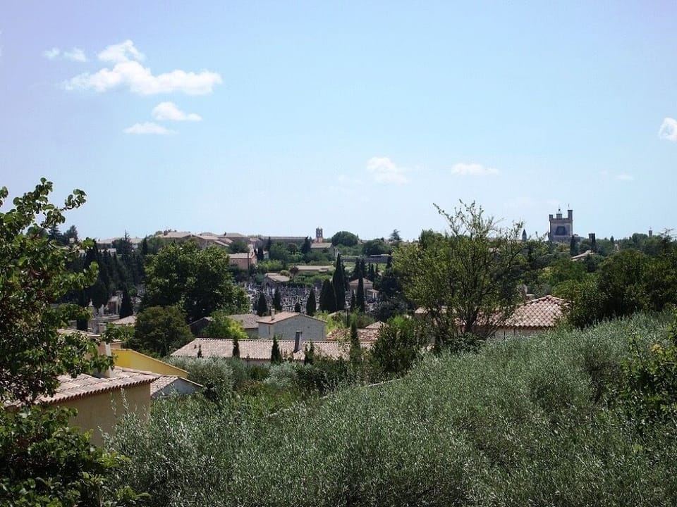 View of Uzes from 3rd Bedroom