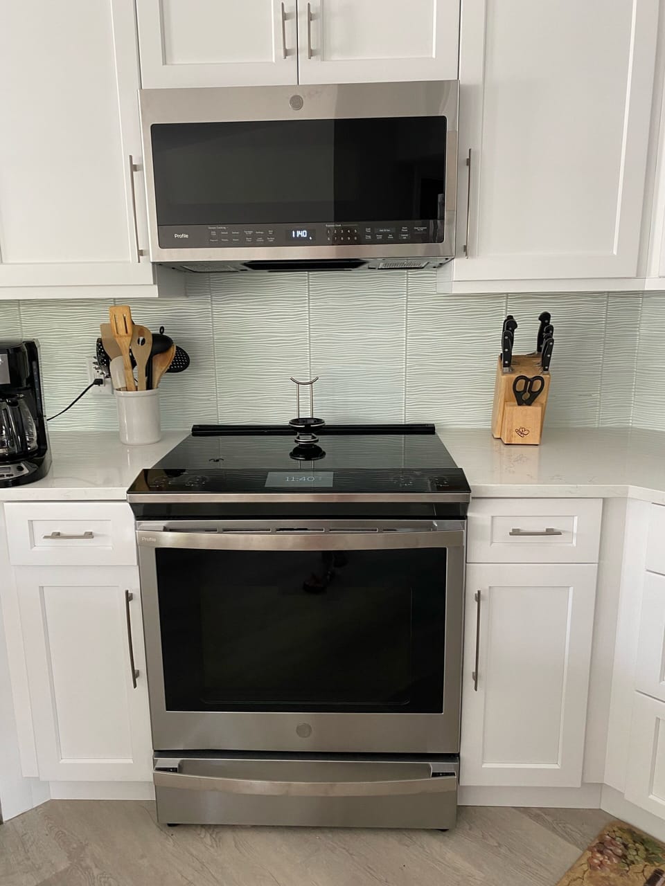 Induction range 
