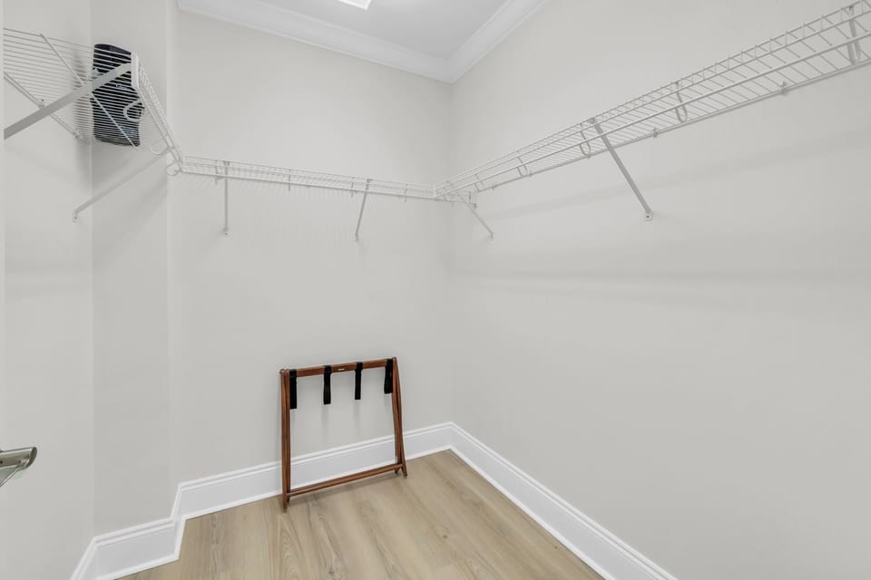 Primary bedroom closet