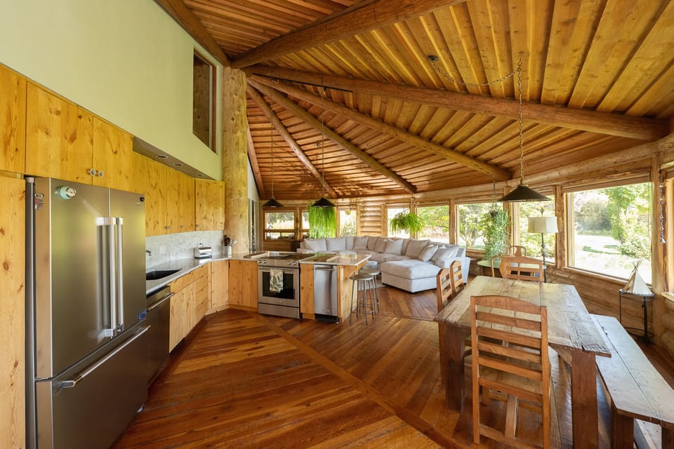 kitchen, dining room 