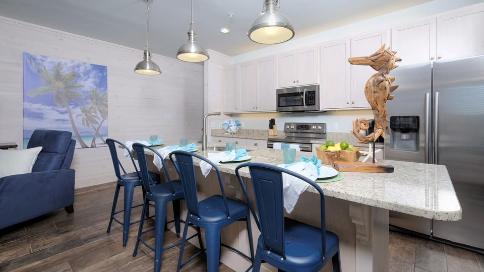 Open floorplan kitchen