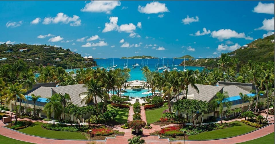 Bay and main pool area