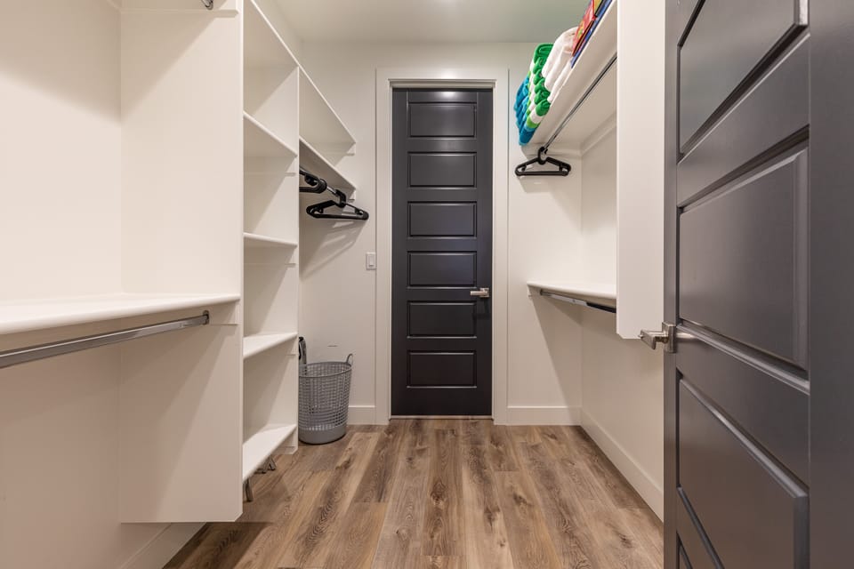 Main Closet - This Main closet provides a ton of space for all your luggage!