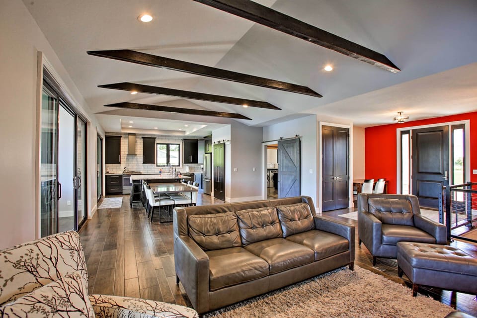 A one-of-a-kind vacation rental awaits at this Silver Lake getaway home!