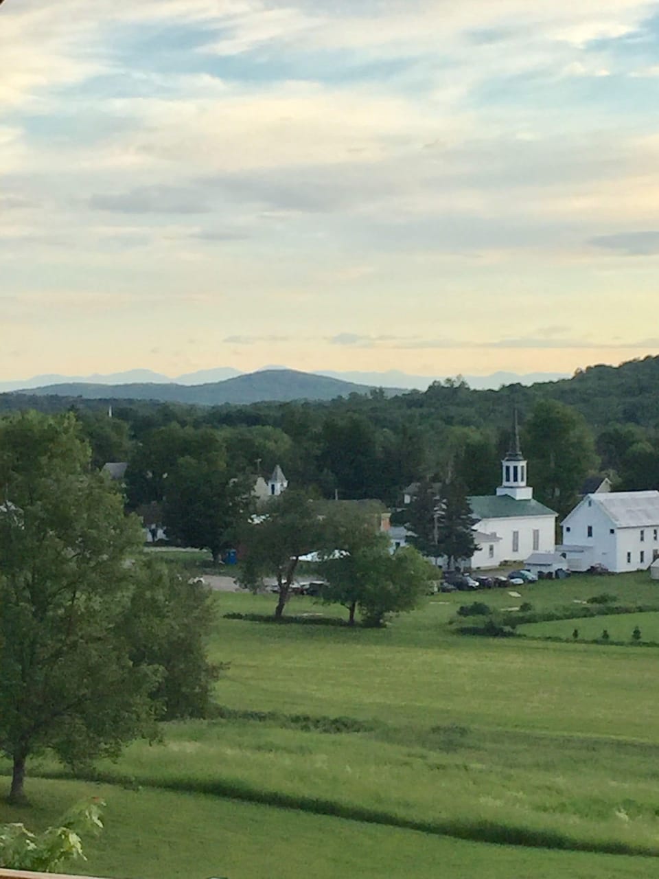 View of Underhill Village below