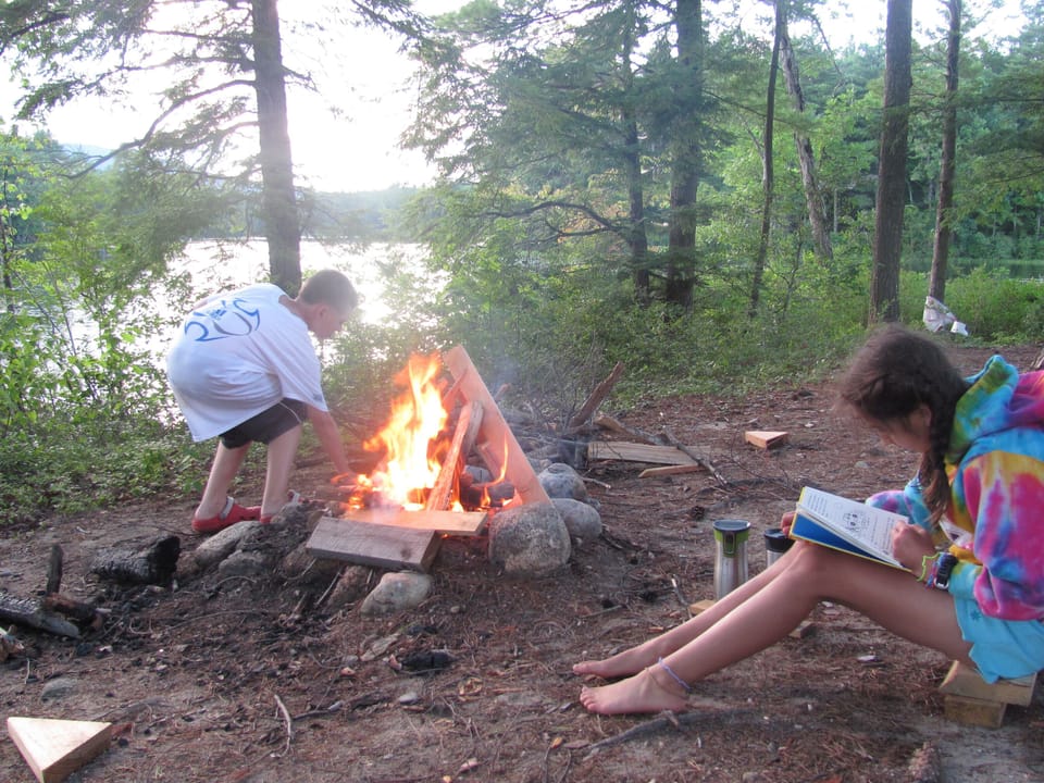 Have a bonfire & make some delicious smores.
