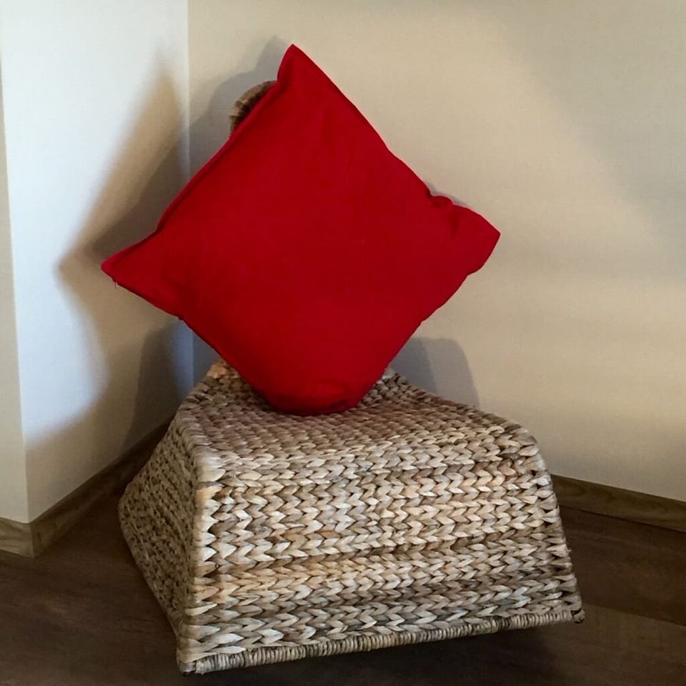 Simple, rustic furninshings [Ikea throughout]