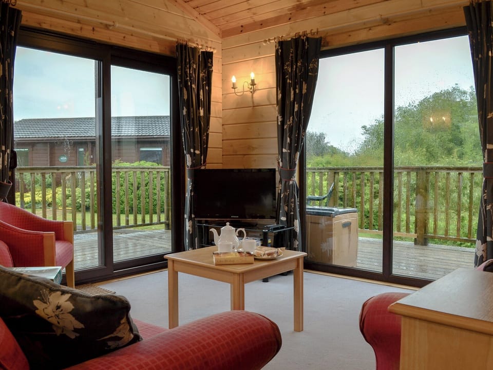 Light and airy living area | The Brown House, Woolsery, near Bideford