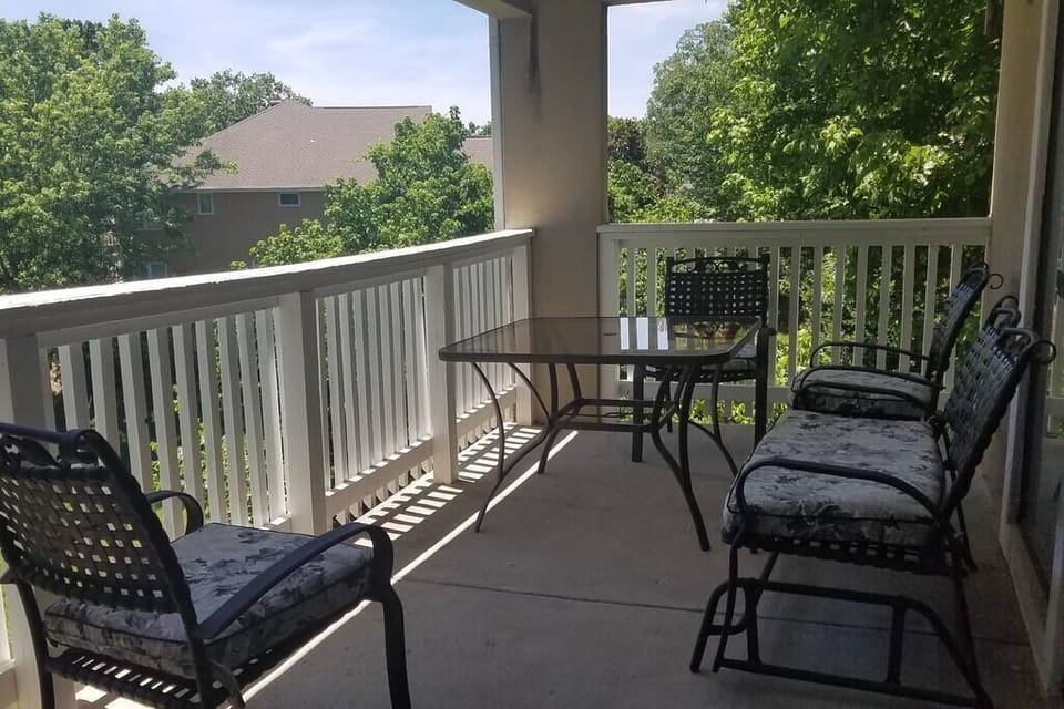 The balcony.